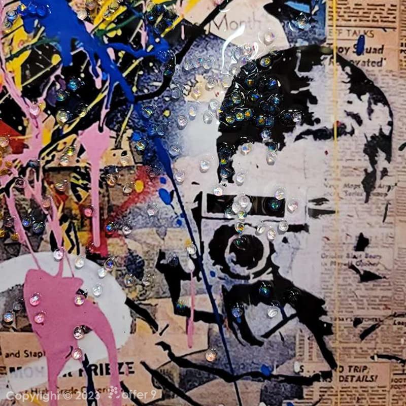 Amazon.co.jp: アートパネル 水晶絵 アートフレーム 壁掛け パネル