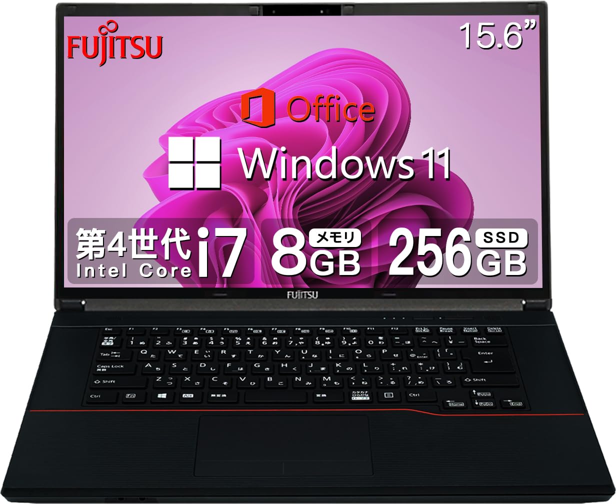Amazon.co.jp: 【整備済み品】 富士通 ハイスペックノートPC □爆速第4