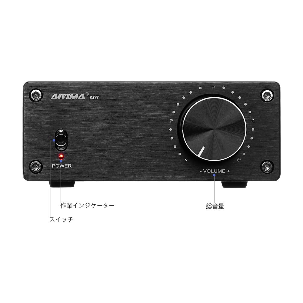 Amazon.co.jp: AIYIMA TPA3255 サウンドアンプ 300Wx2クラスDステレオ
