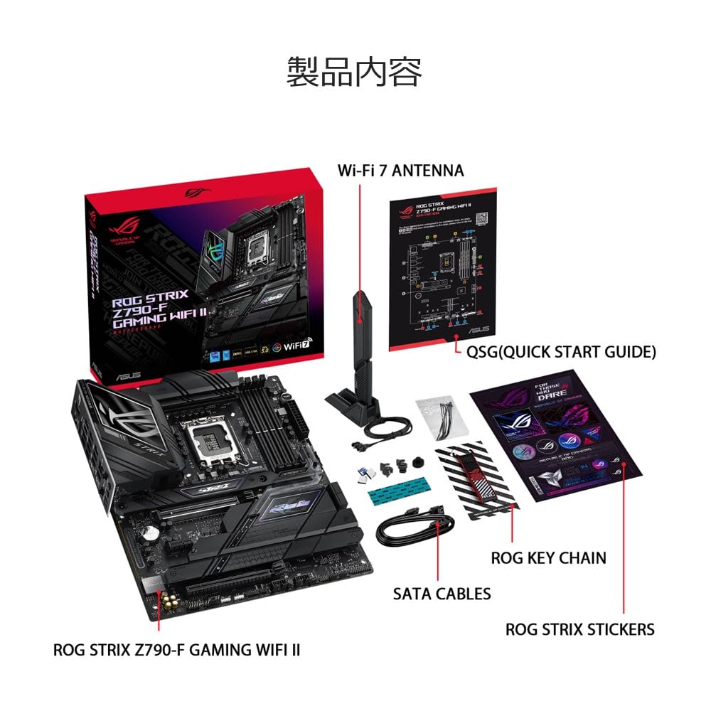 Amazon | ASUS ROG STRIX Z790-F GAMING WIFI II intel 第14・13・12