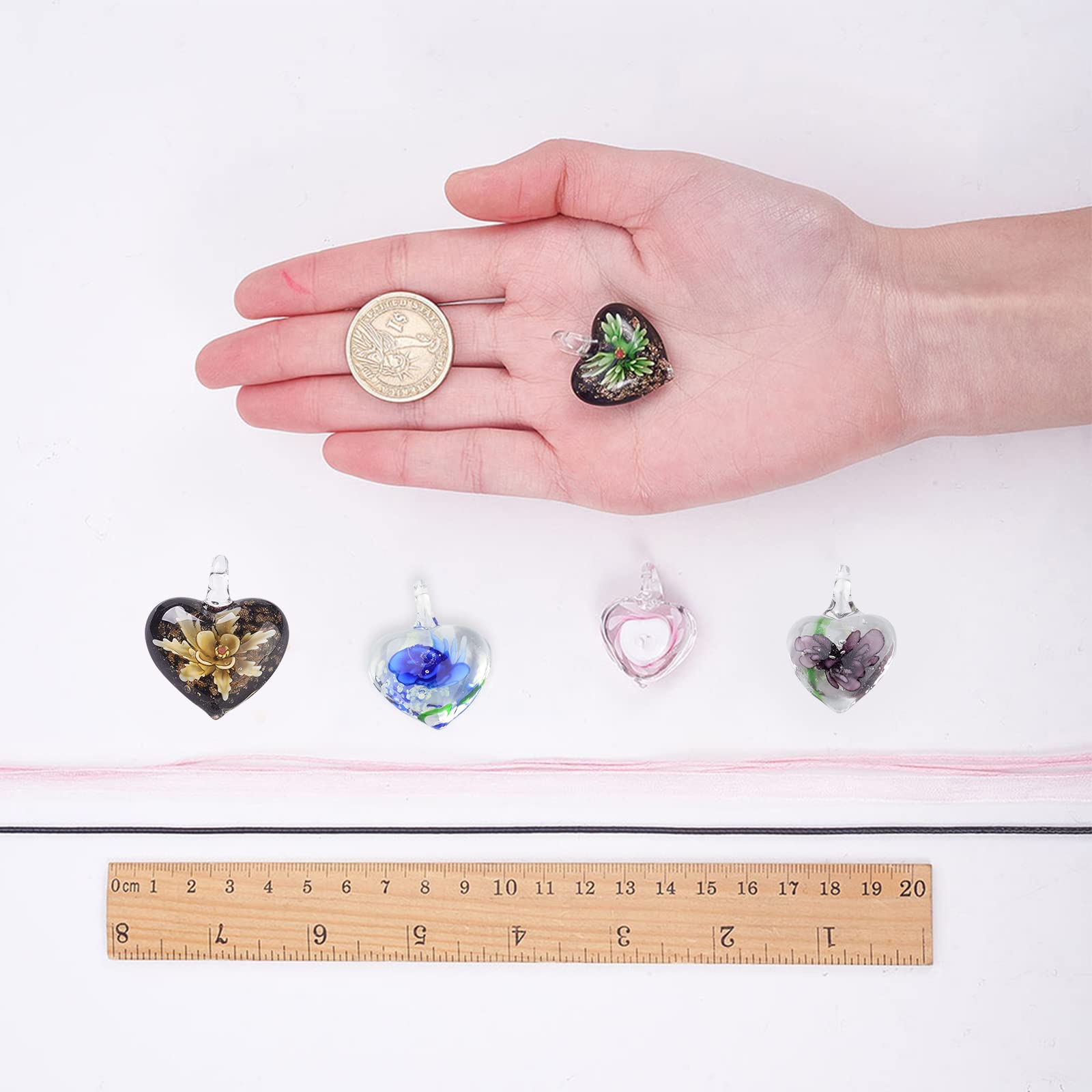 Amazon.com: SUNNYCLUE 1 Set 5pcs Colorful Assorted Murano Lampwork