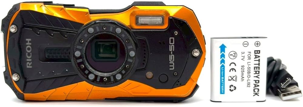 RICOH WG-50 デジタルカメラ リコー ダイビング 防水 DX-6G Amazon