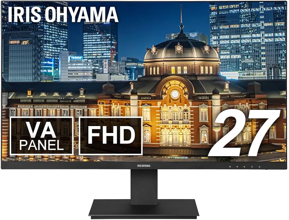 Amazon.co.jp: アイリスオーヤマ モニター 27インチ VAパネル
