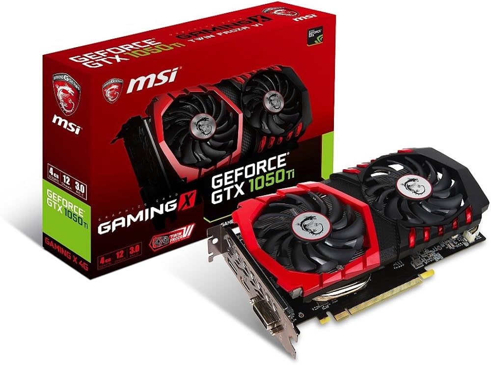 Amazon | MSI GeForce GTX 1050 Ti GAMING X 4G グラフィックスボード
