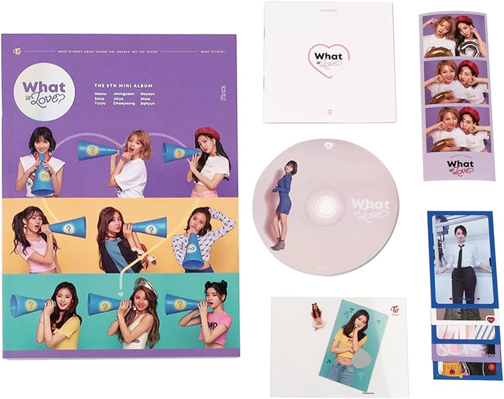 Amazon.co.jp: TWICE - ミニ5集アルバム[WHAT IS LOVE?] (B Ver