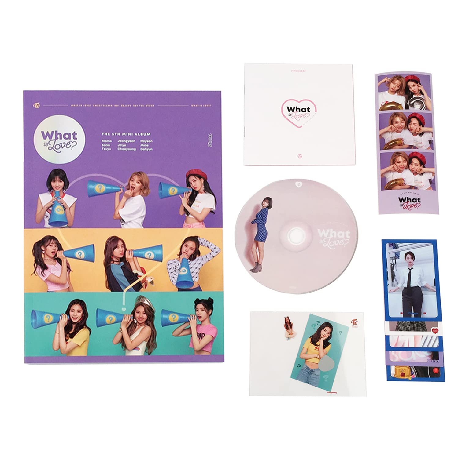 Amazon.co.jp: TWICE - ミニ5集アルバム[WHAT IS LOVE?] (B Ver