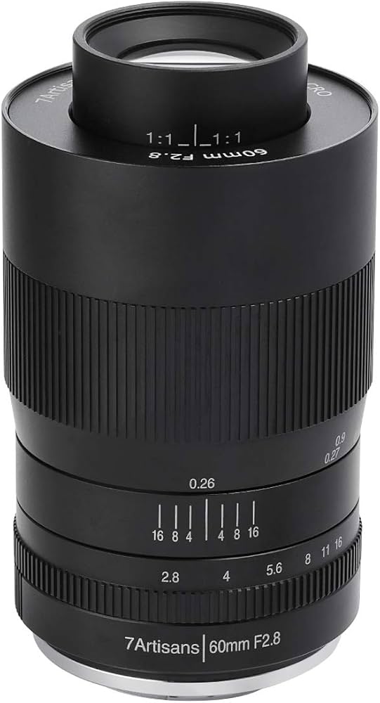Amazon.co.jp: 七工匠 7Artisans 60mm F2.8 Macro Eマウント ソニーE