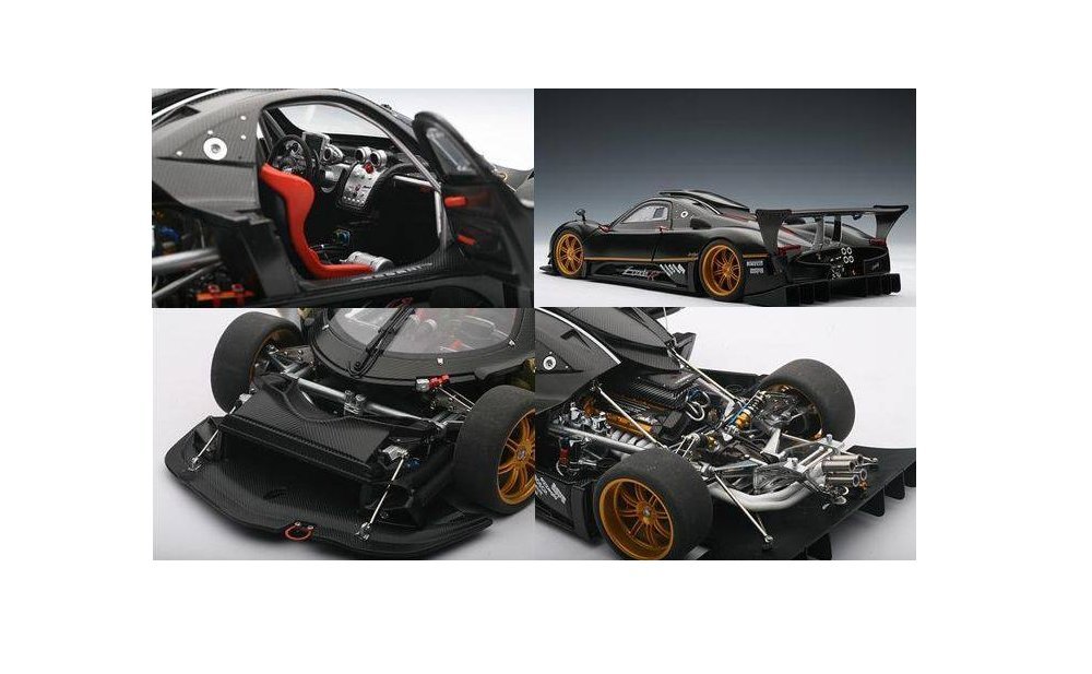 Amazon | AUTOart 1/18 パガーニ ゾンダ R (ホワイト/イタリアン