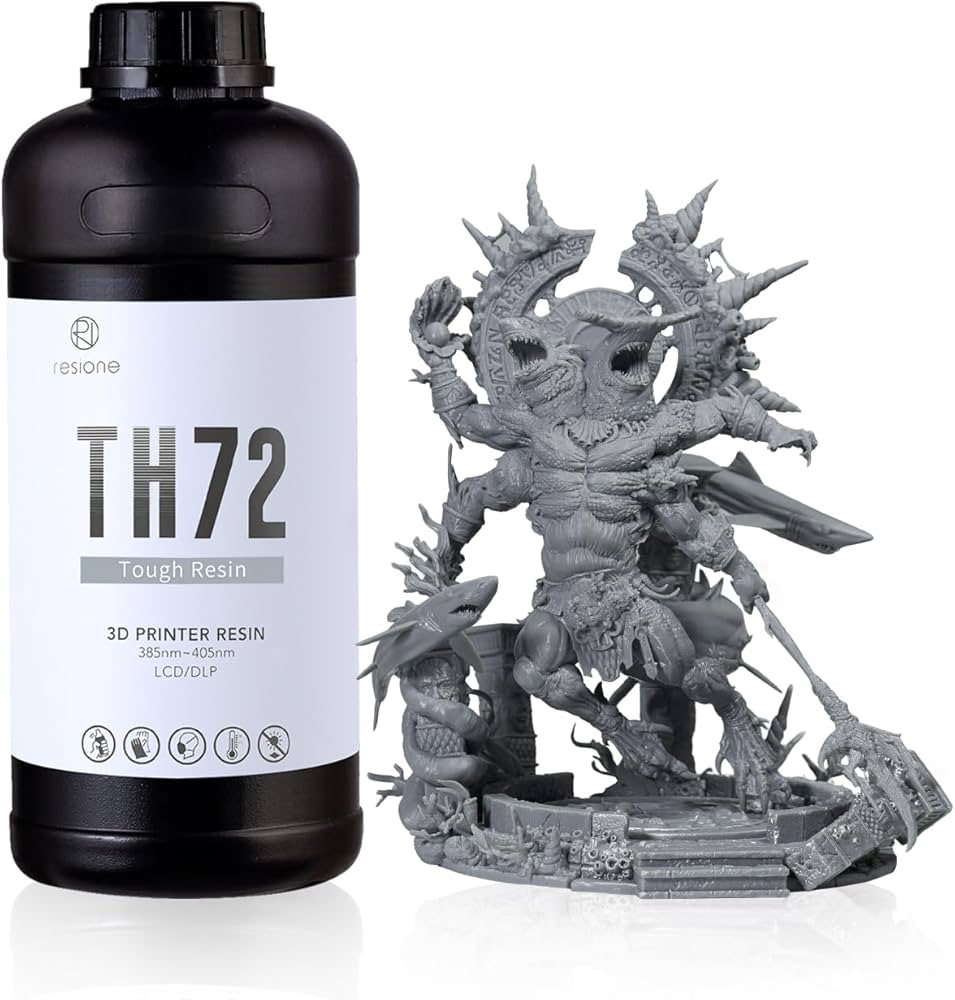Amazon.co.jp: RESIONE 3Dプリンターレジン タフ ABS TH72 長期強靭性