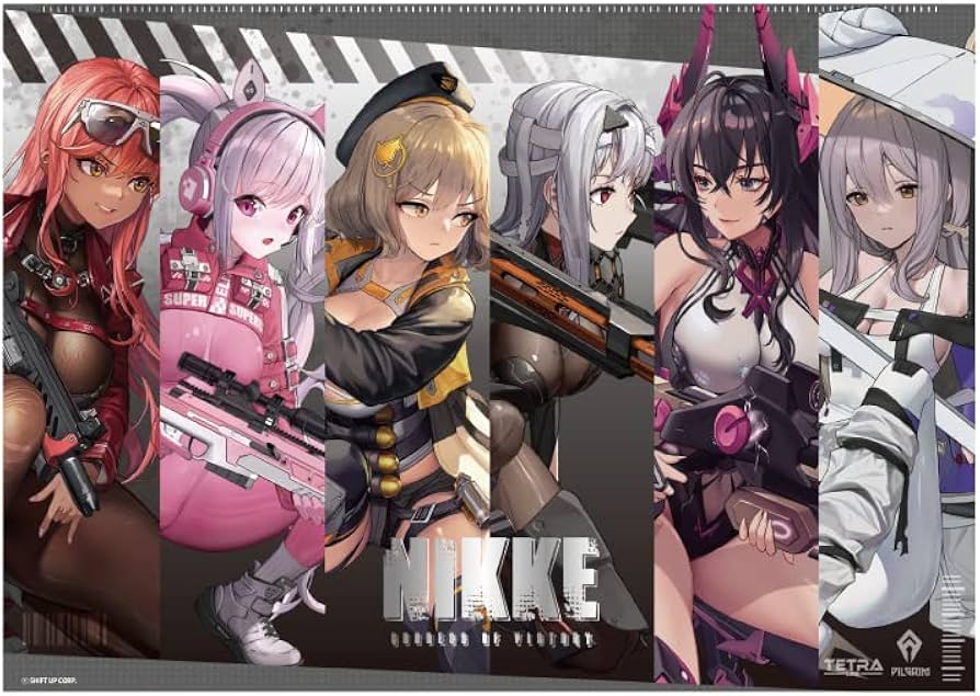 Amazon.co.jp: アルジャーノンプロダクト NIKKE A3メタルポスター 射撃