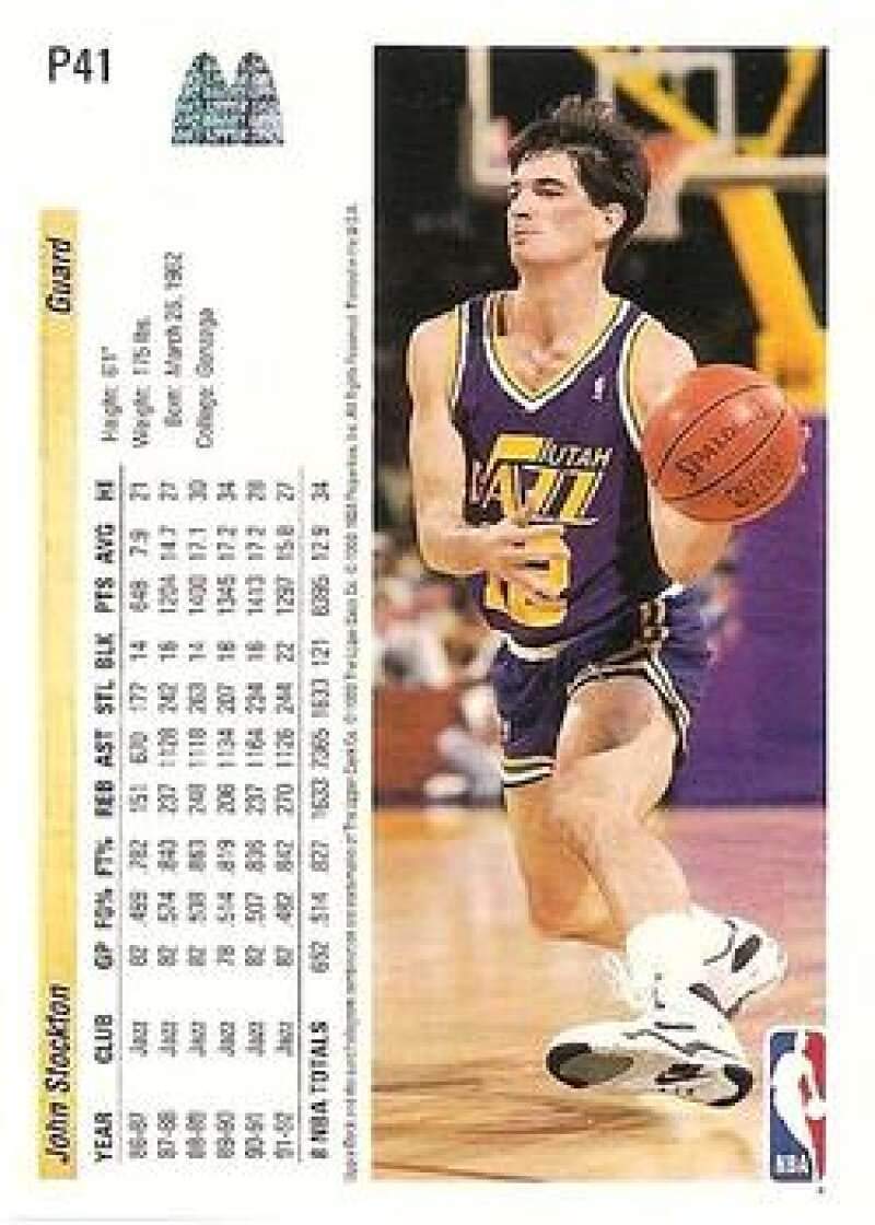 Amazon.com: 1992-93 Upper Deck McDonald's Basketball #P41 John