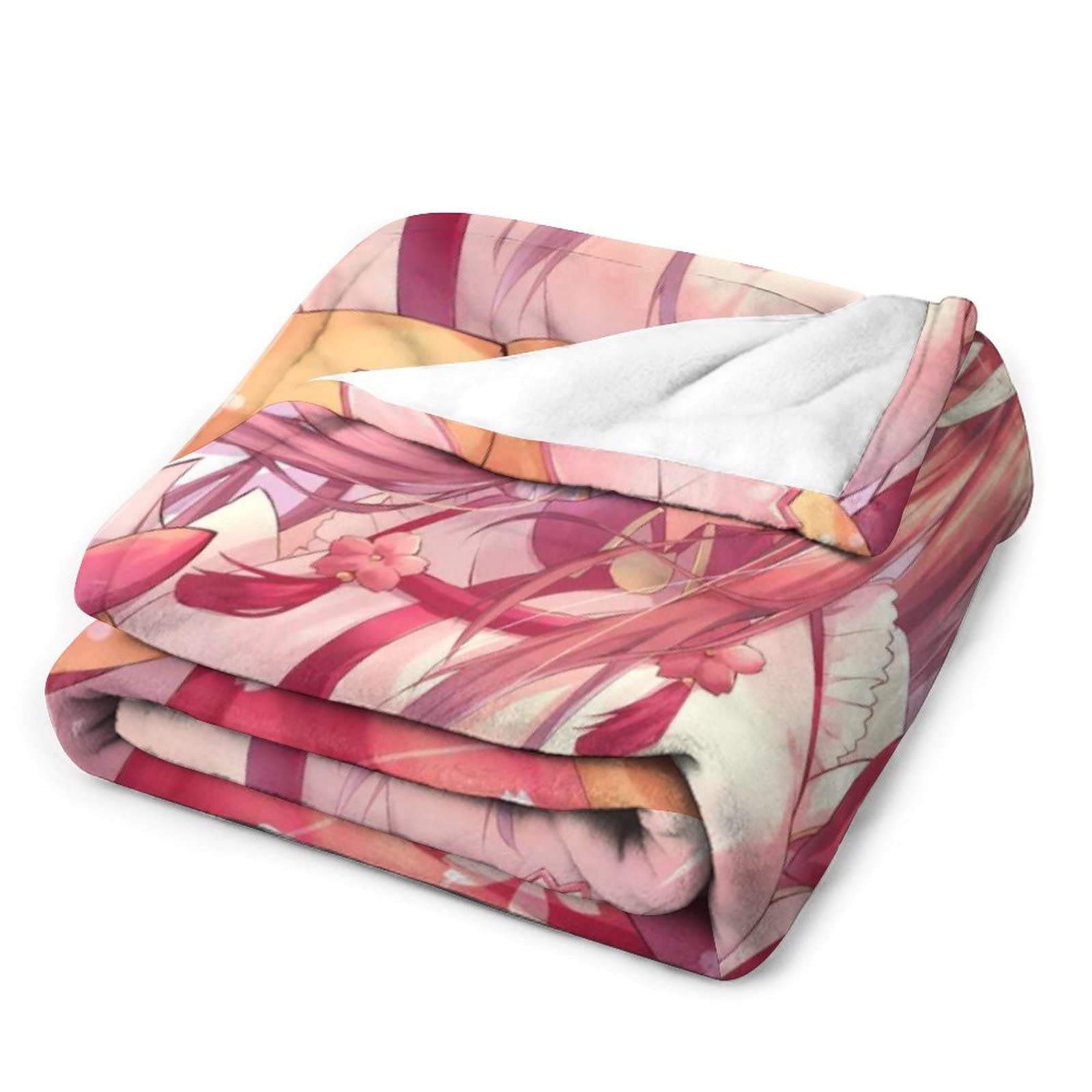 Amazon｜フランネル ブランケット もうふ 萌え キャラクター柄 VTuber