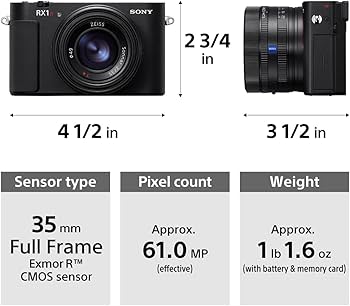 Amazon.com : Sony RX1R III Full-Frame Premium Compact Camera