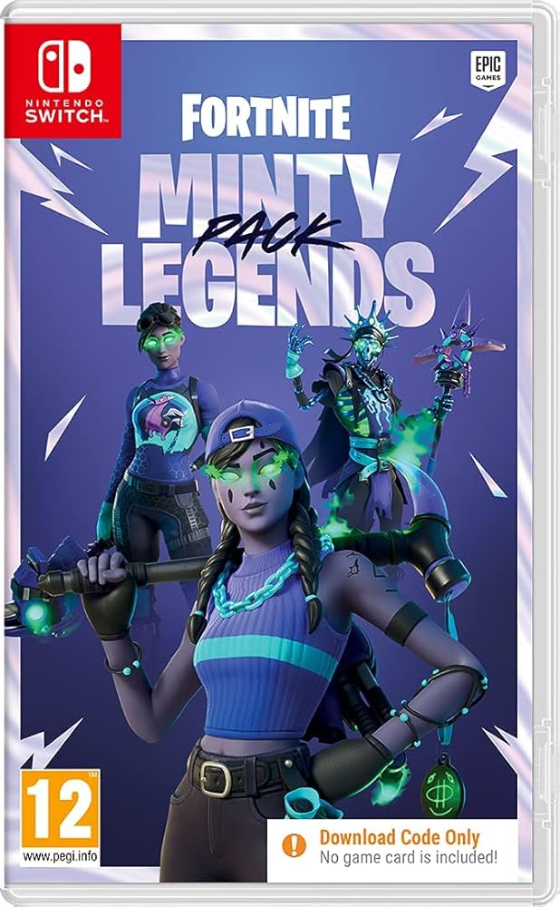 Amazon.com: Epic Games, Fortnite Minty Legends Pack - (Nintendo