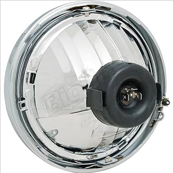 Amazon | BigOne バイク ヘッドライト 8インチ マルチリフレクター H4