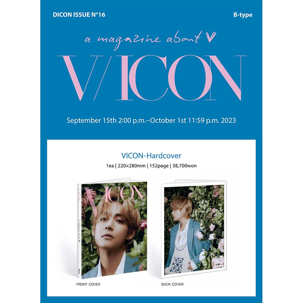 Amazon.co.jp: DICON ISSUE N°16 V : VICON BTS V Dicon Magazine