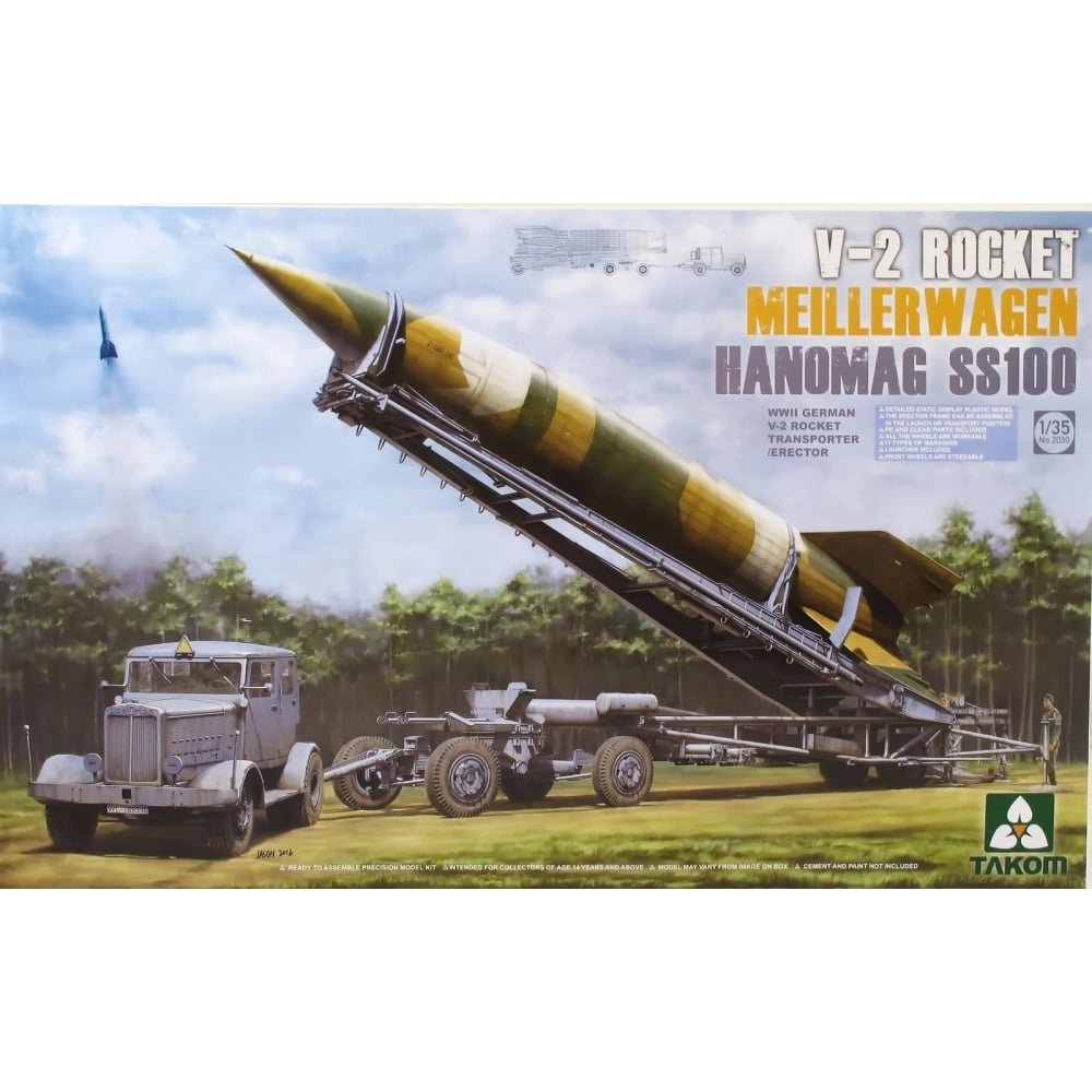 Amazon | タコム 1/35 第二次世界大戦 ドイツ軍 V2ロケット & ロケット