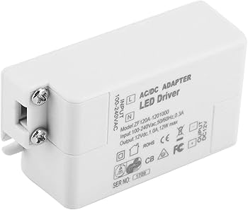 LED Power Supply, AC 100-240V to DC 12V SMD LED Driver Switch