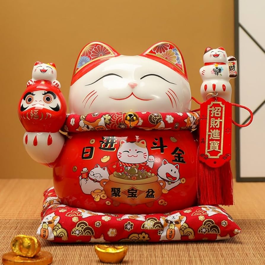 PSA10】村上隆 Lucky Cat Coin Bank PSA10】村上隆 Lucky Cat Coin