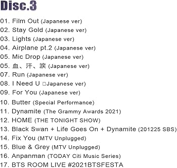 Amazon.com: ZMMG BTS DVD BTS DVD MV 2021 56 New Song : Electronics