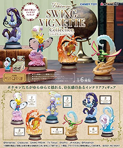 Amazon.com: Re-Ment Pokémon Swing Vignette Collection (Wholeset
