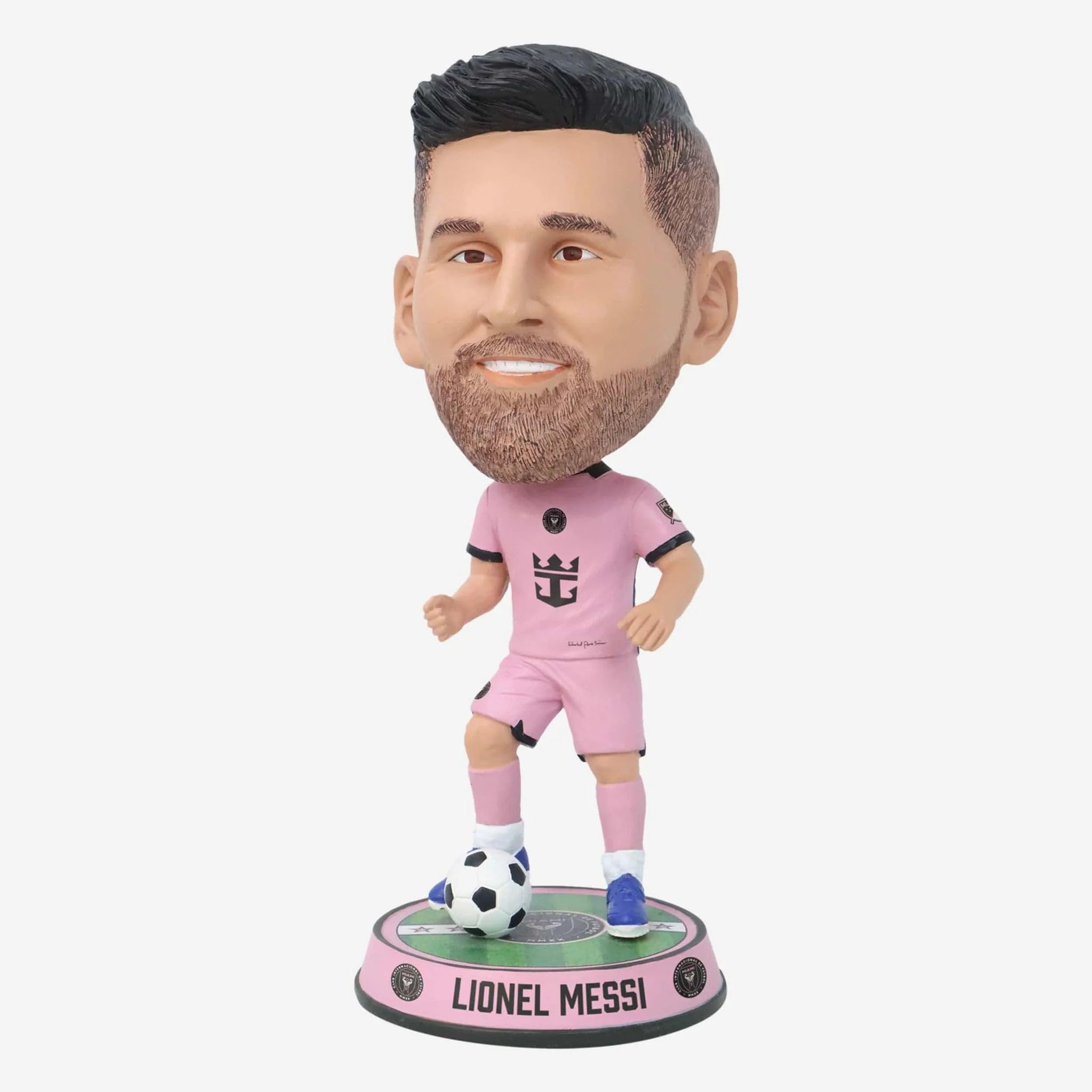 Lionel Messi Inter Miami CF Field Stripe Bighead Bobblehead MLS