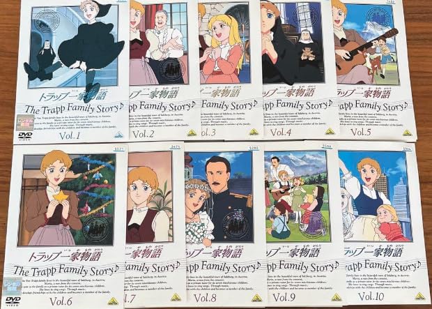 Amazon.co.jp: トラップ一家物語 DVD レンタル落ち 全10巻 全巻セット