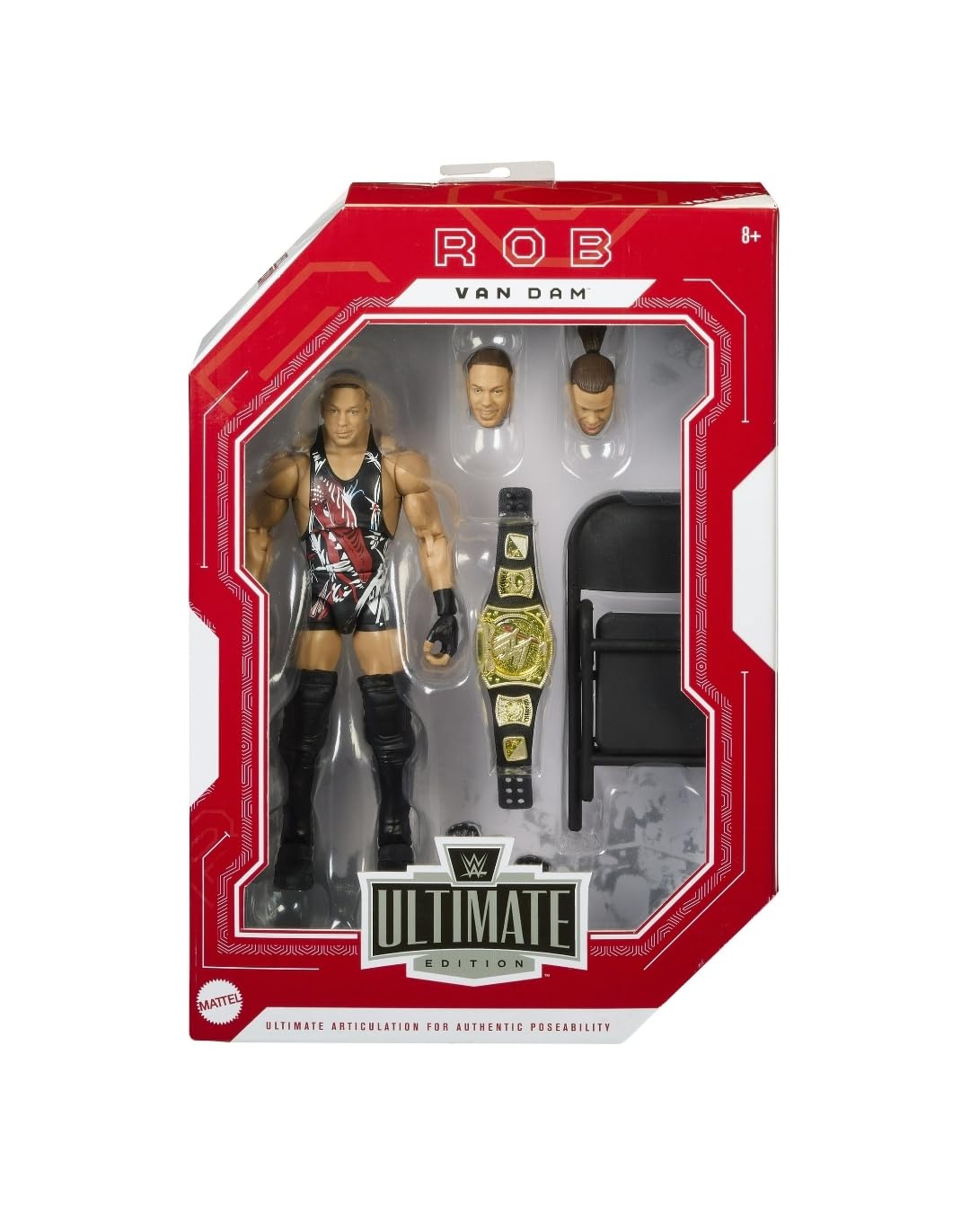 Amazon.com: WWE Rob Van Dam RVD Mattel Ultimate Edition Best of