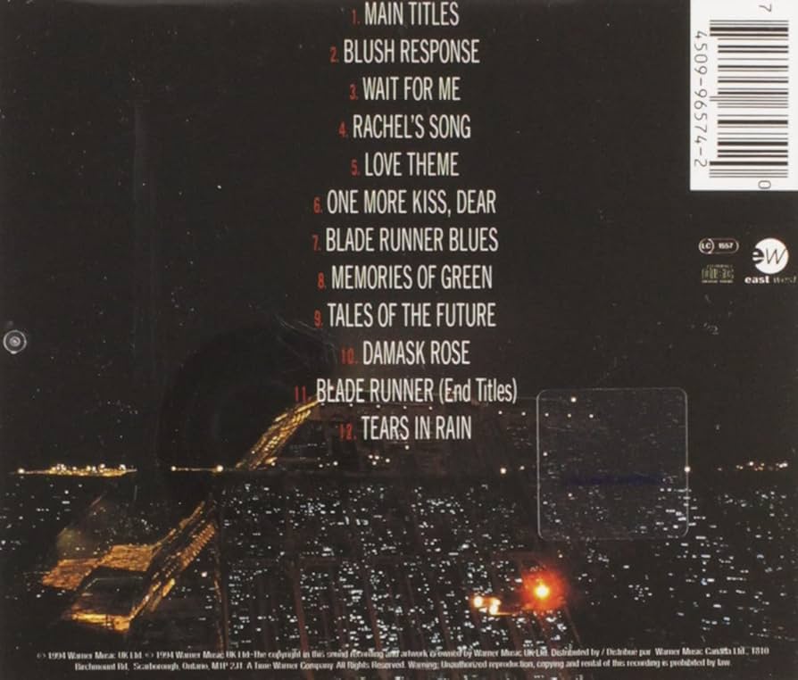Blade Runner: Vangelis: Amazon.fr: CD et Vinyles}