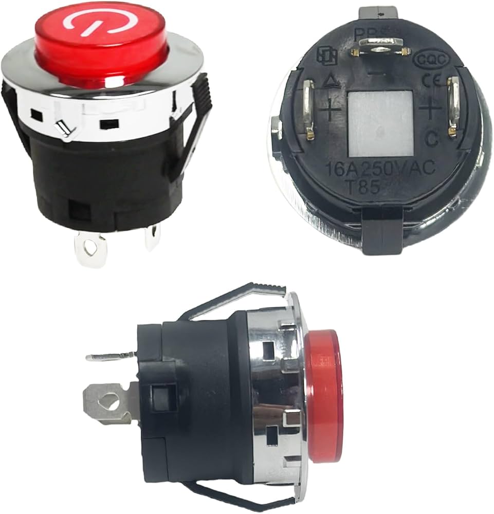 Amazon.com: LANYINDI 2 Pcs Power Button Switch Push Start