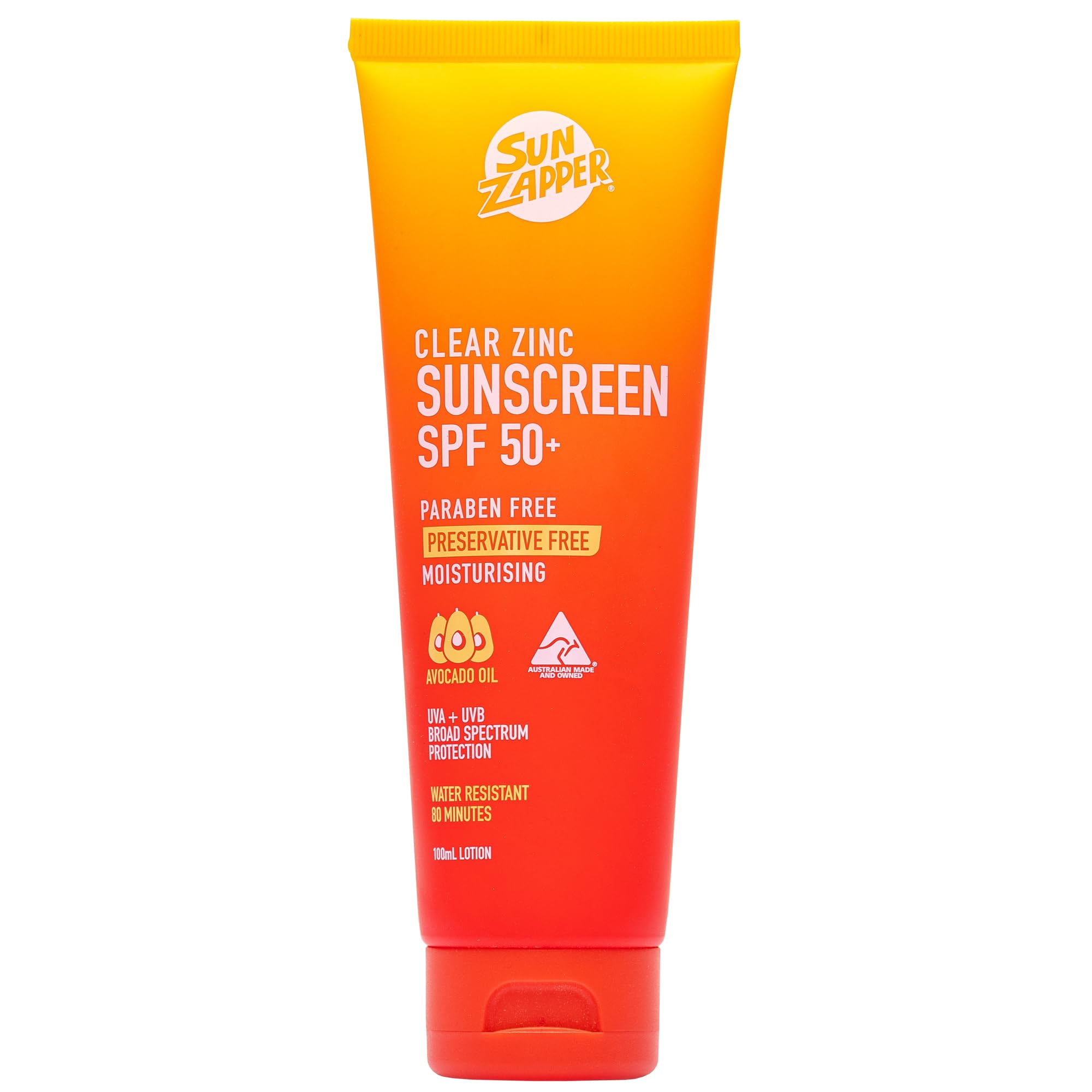 Amazon.com: Sun Zapper Clear Zinc Sunscreen Lotion SPF 50+ – Zinc
