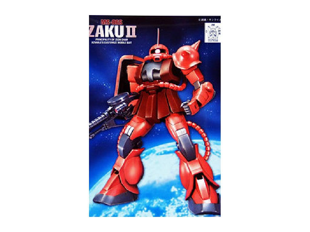 Amazon.com: Bandai Gundam 1/144 MS-06S Zaku II : Arts, Crafts & Sewing
