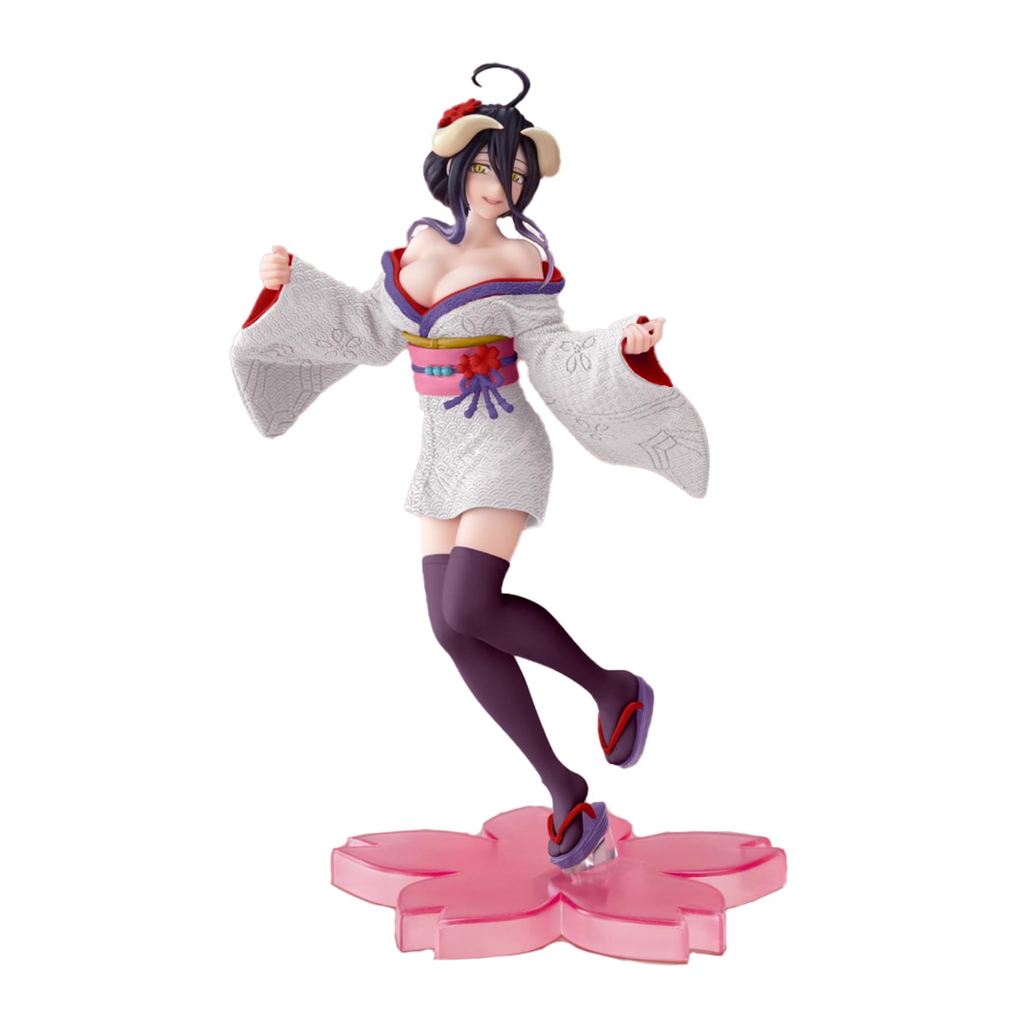 Amazon.com: Taito-Overlord Coreful Figure - Albedo (Sakura Kimono