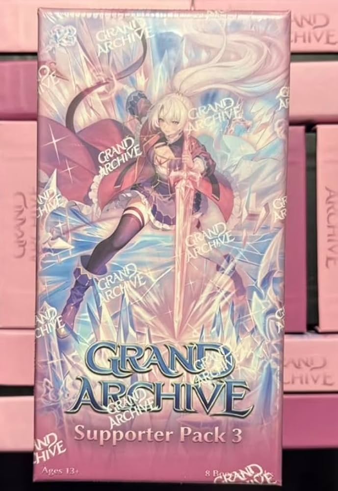 Generic Grand Archive TCG Supporter Pack2, 8 Packs per Box: Buy