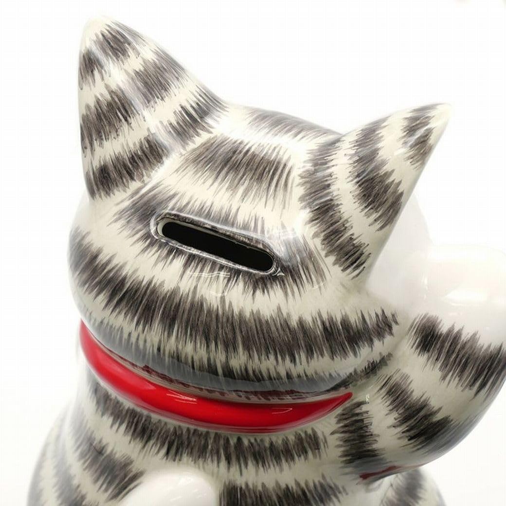 Amazon.co.jp: [わちふぃーるど] 猫のダヤン ダヤン 陶器製 招き猫貯金