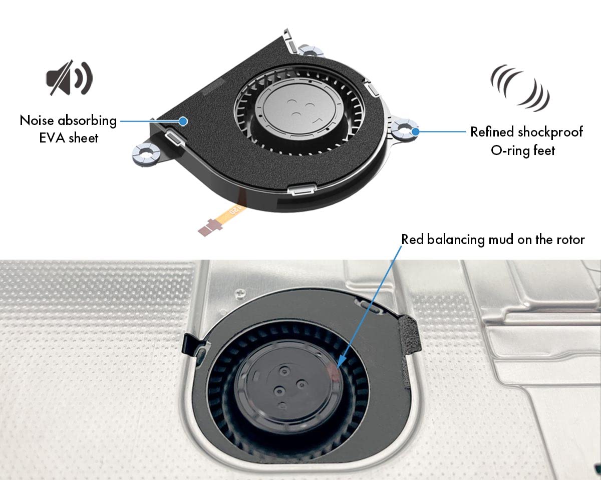 Amazon | ElecGear Switch本体交換用内部冷却ファン、ニンテンドー