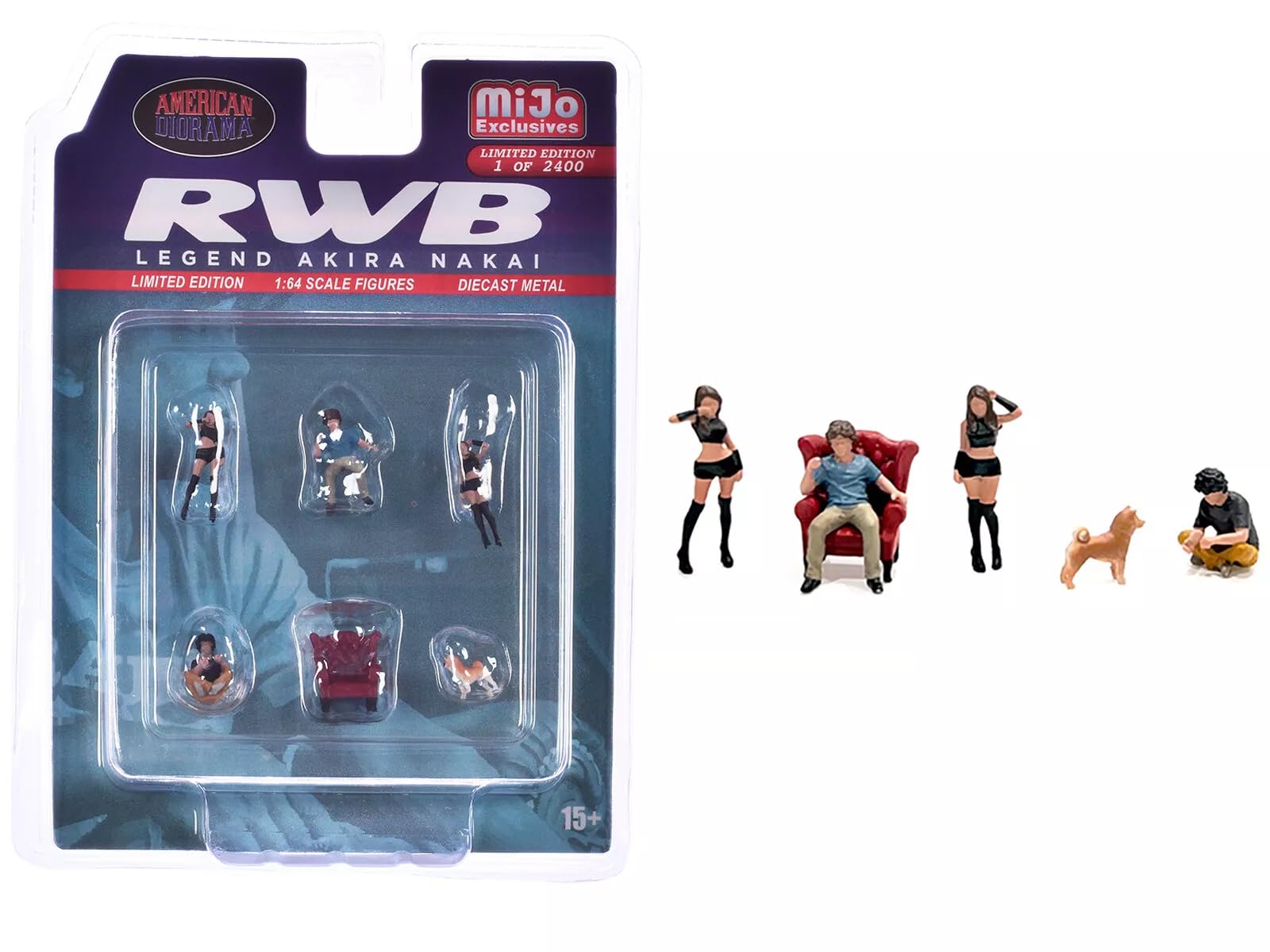 Amazon.co.jp: アメリカン ジオラマ 1/64 フィギア ラウヴェルト