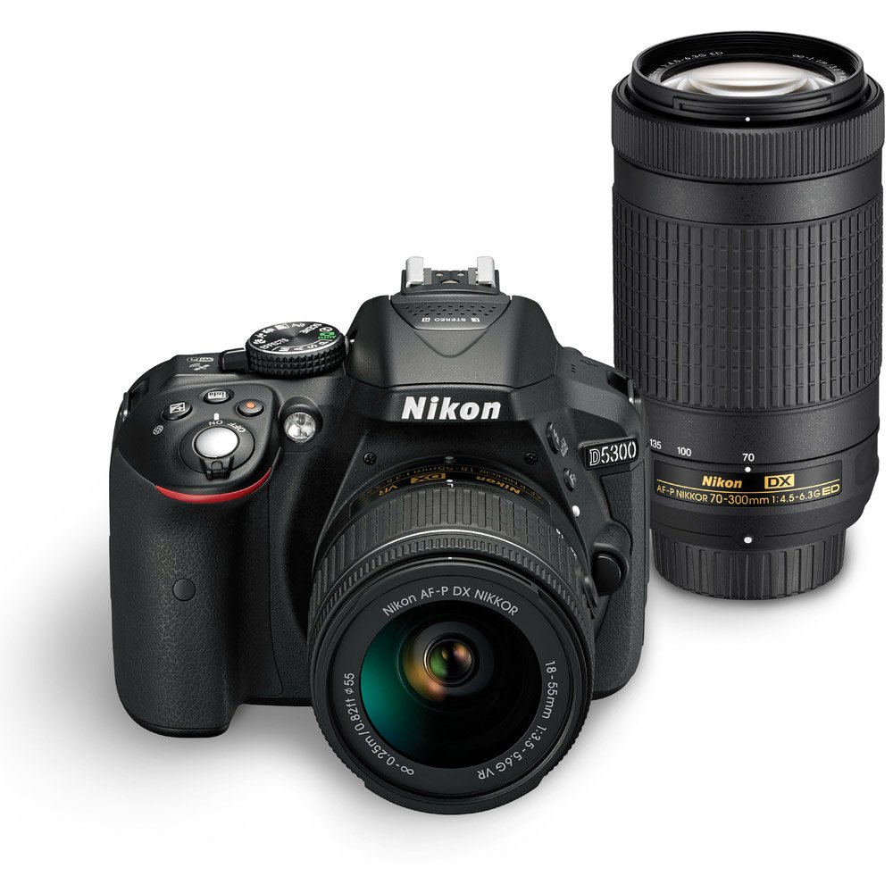 Amazon Canada: Nikon D5300 Digital SLR Camera Dual Lens Kit