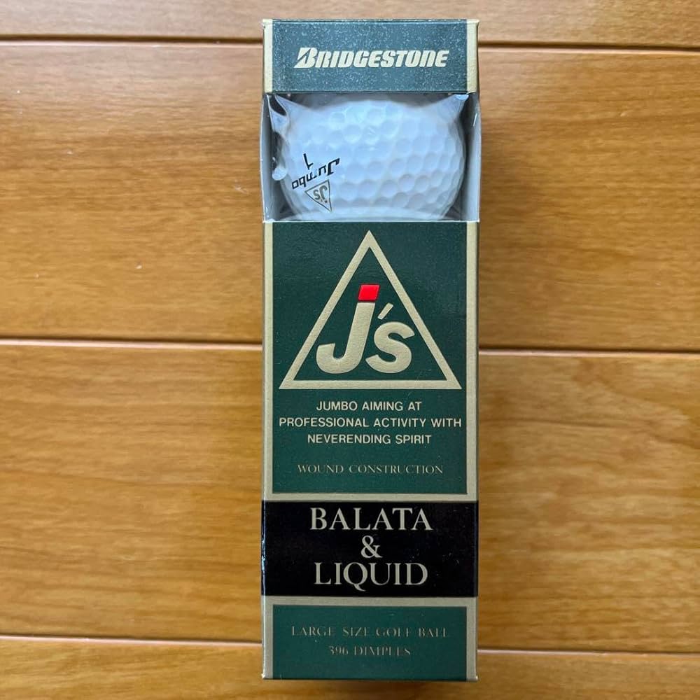 Amazon.co.jp: ゴルフボールジャンボ尾崎J's、DUNLOP titanium