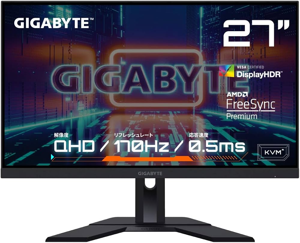 Amazon.co.jp: ゲーミングモニター GIGABYTE M27Q Gaming Monitor (27