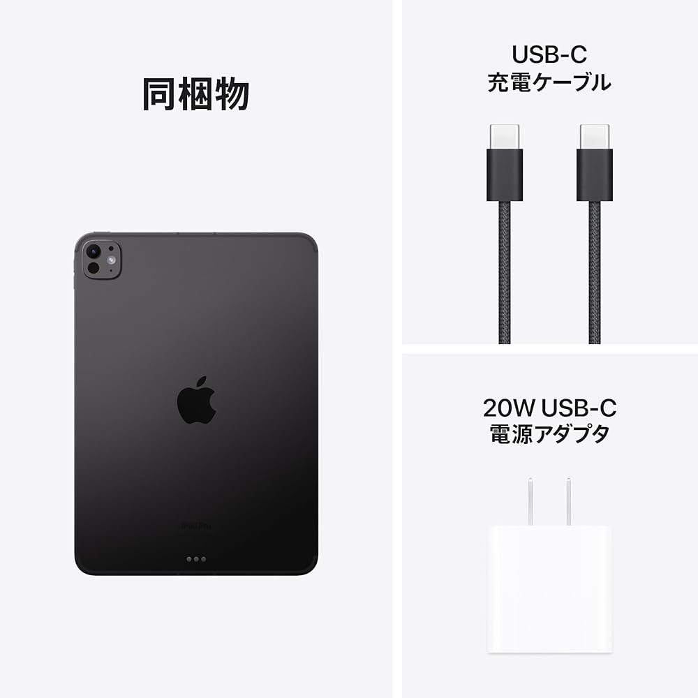 11インチ iPad Pro（M4）スペースブラック Wi-Fi 256GB Apple iPad Pro