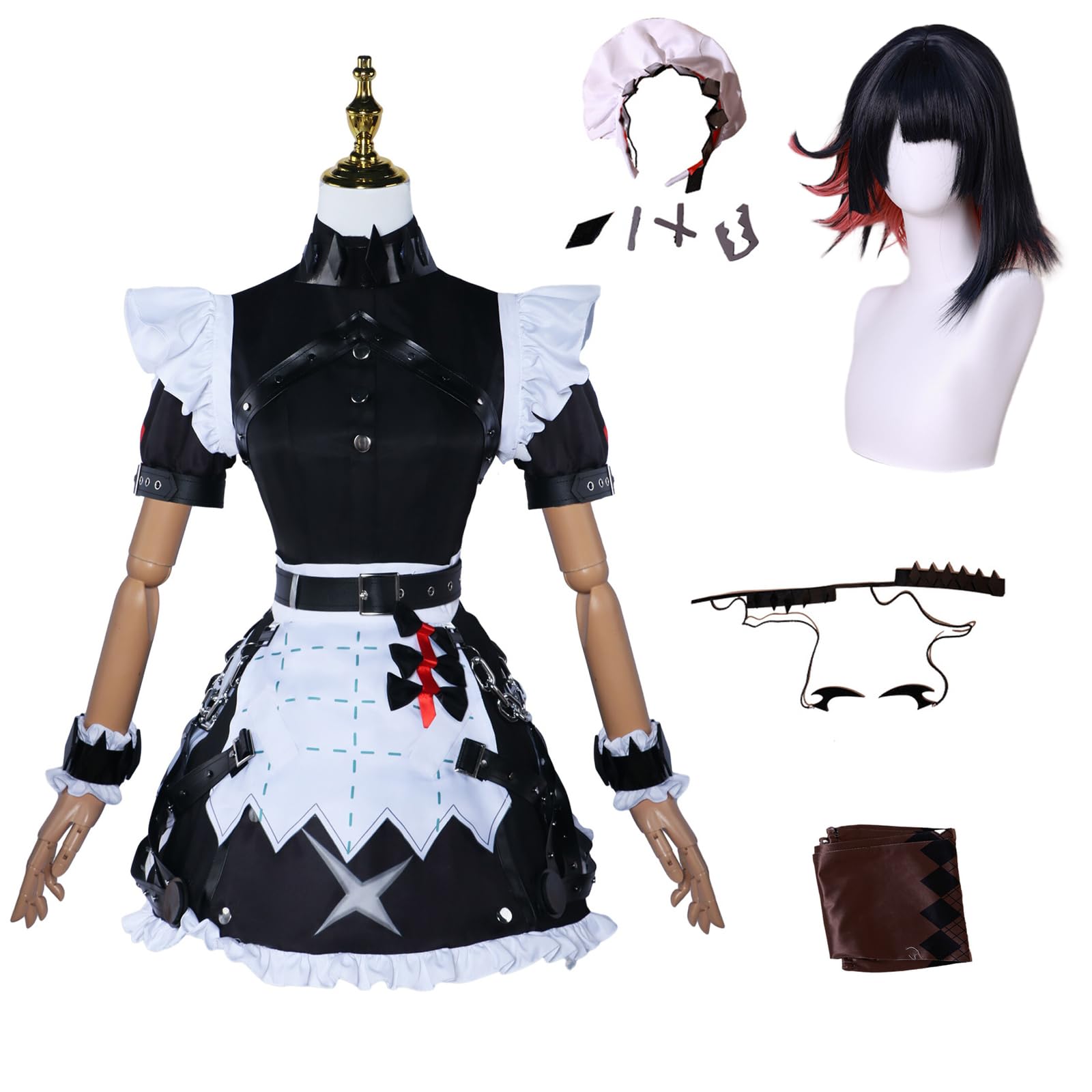 Amazon.co.jp: ゼンレスゾーンゼロ コスプレ 衣装 エレン・ジョー