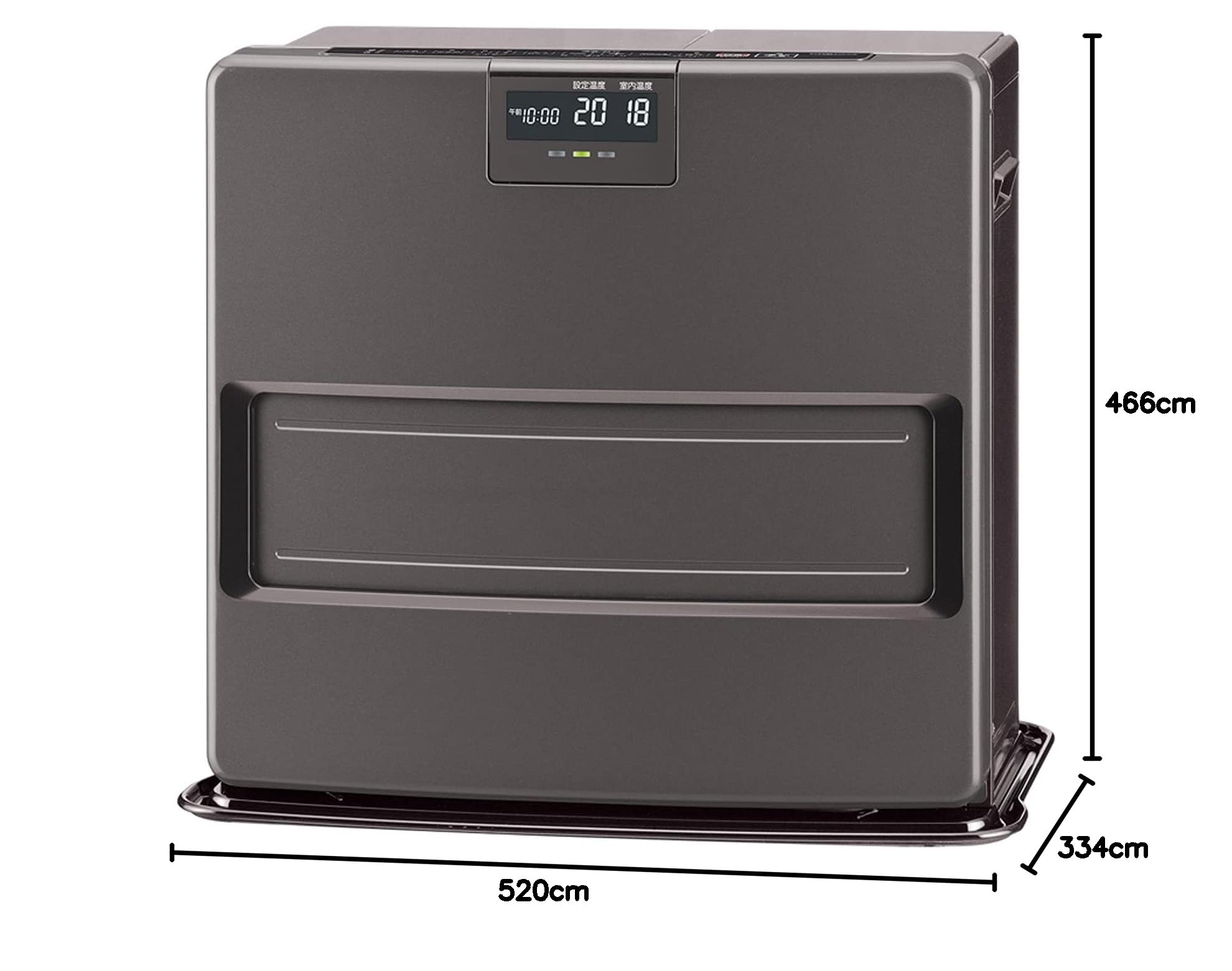 Amazon | コロナ CORONA 石油ファンヒーター 12畳 FH-VX4621BY-H