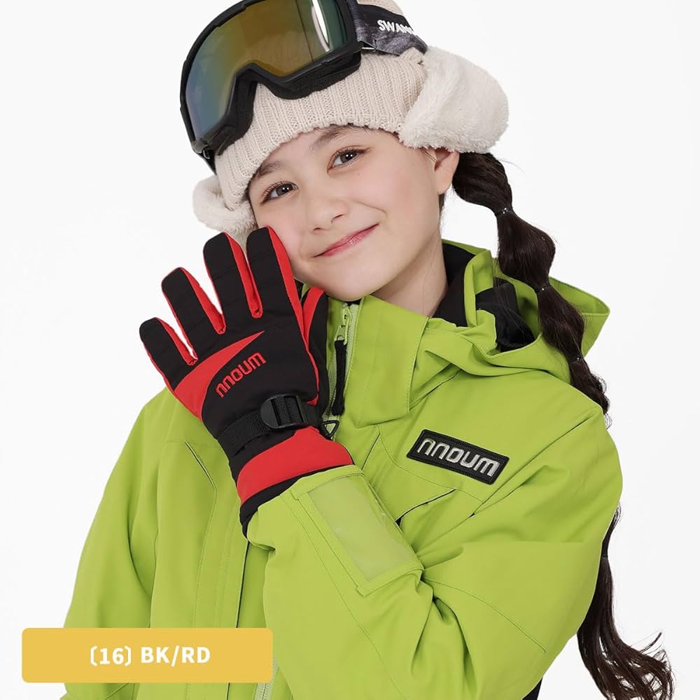 Amazon | スキーグローブ キッズ ジュニア 手袋 ハイブランドと同工場