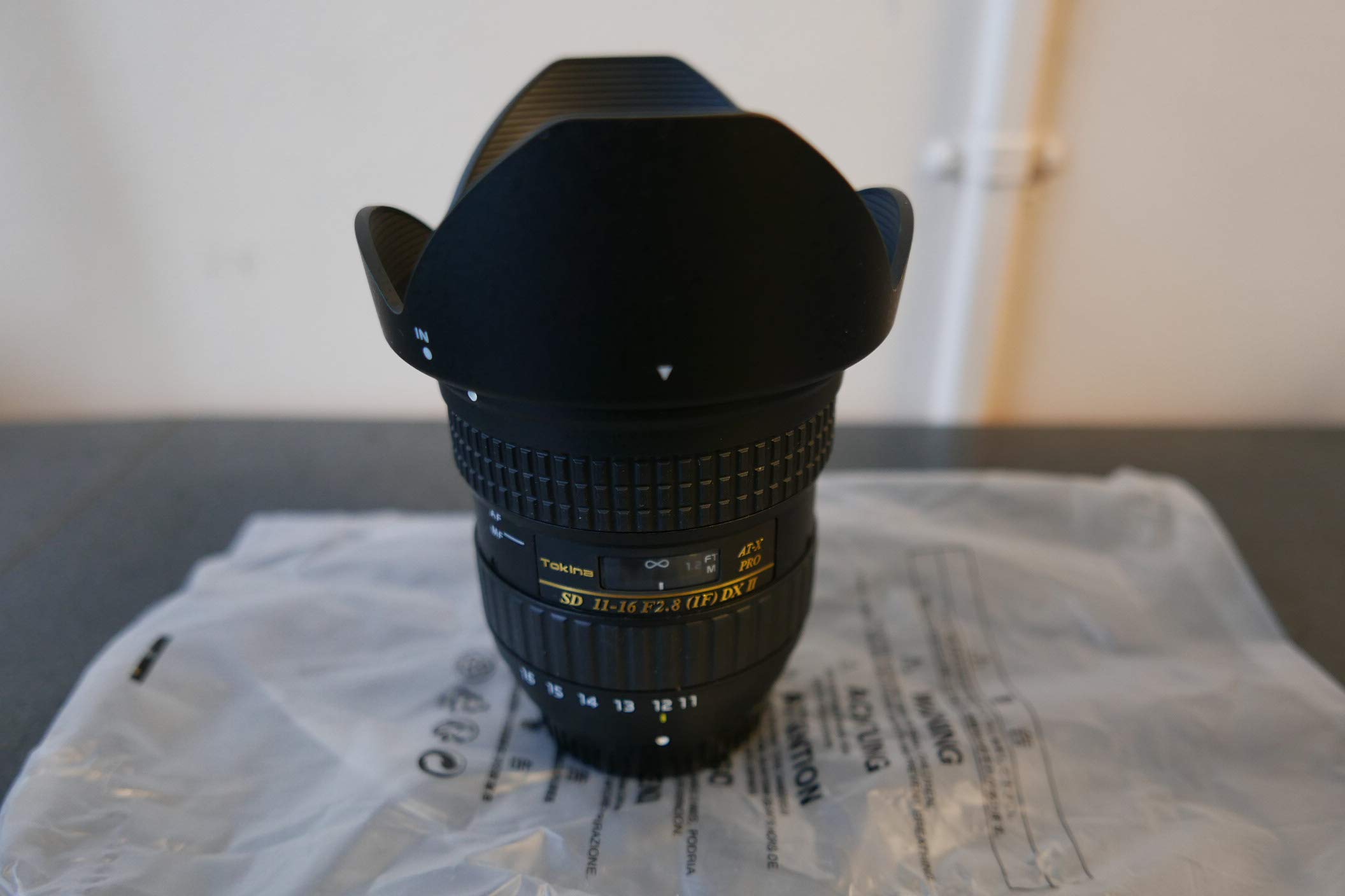 Tokina at-X 116 PRO DX-II 11-16mm f/2.8 Lens for Canon Mount