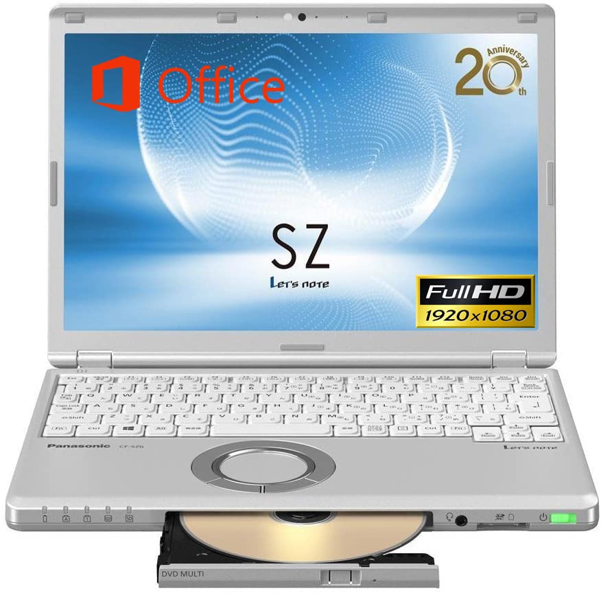 Amazon.co.jp: 【Win10搭載】Panasonic Let's note CF-SZ6□MS Office