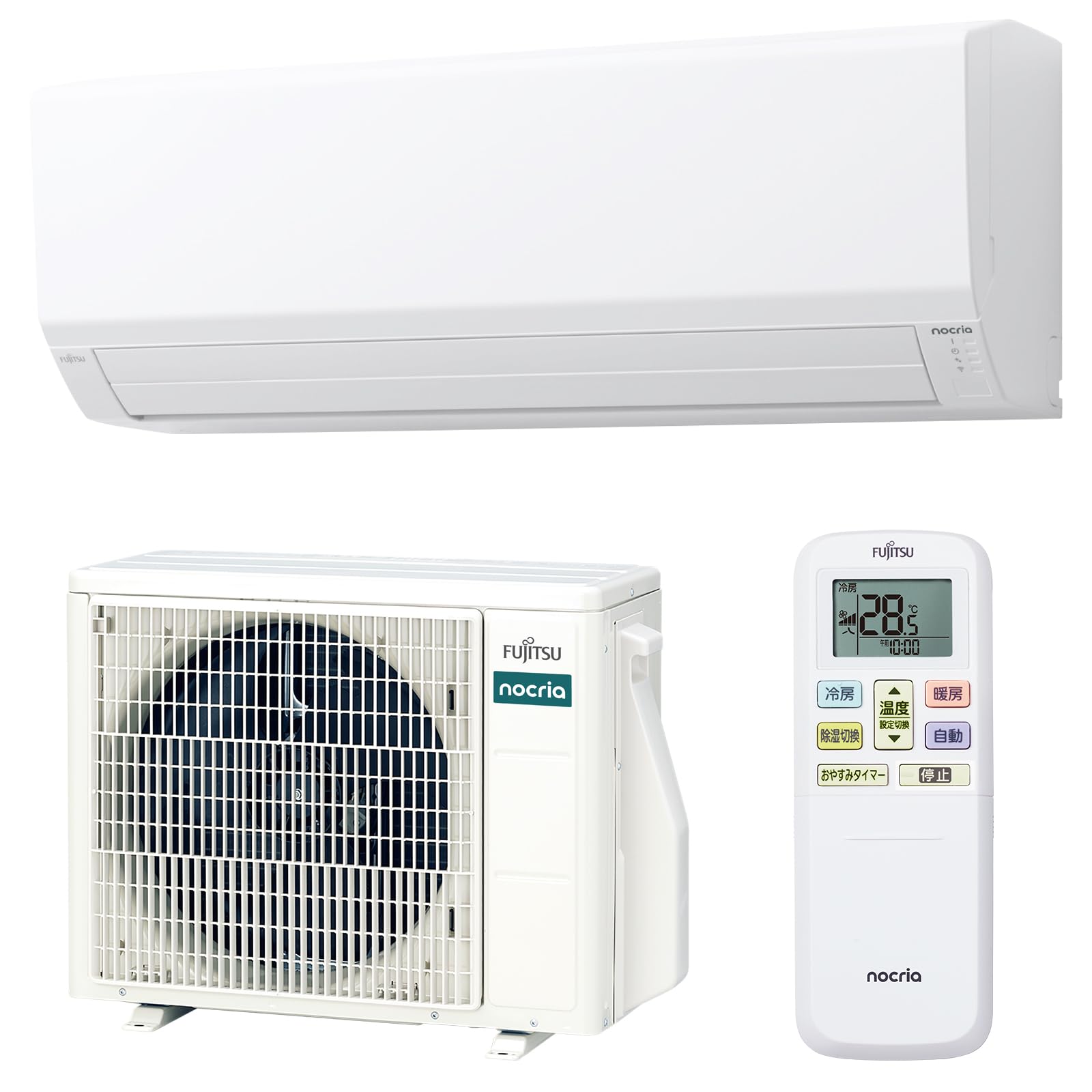 Amazon | ノクリア nocria エアコン 2024年 Vシリーズ AS-V404R-W［主