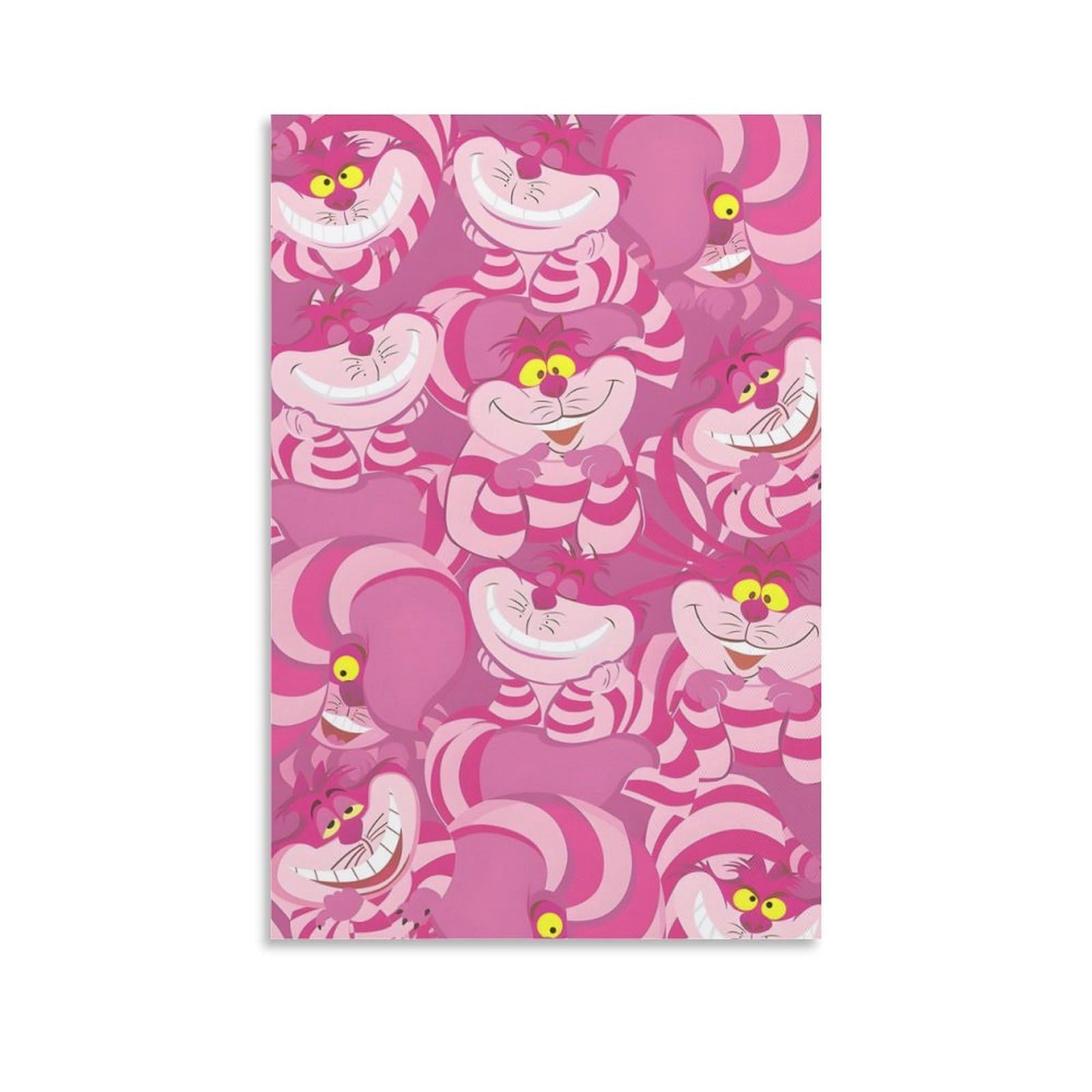 Amazon.co.jp: 不思議の国のアリス チェシャ猫 アートポスター 飾り絵