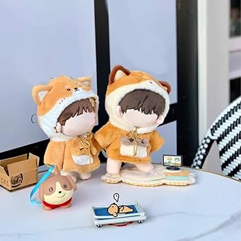 Amazon.co.jp: YUYAKESHI 綿人形の服 動物 人形用 人形服 着替え 上着