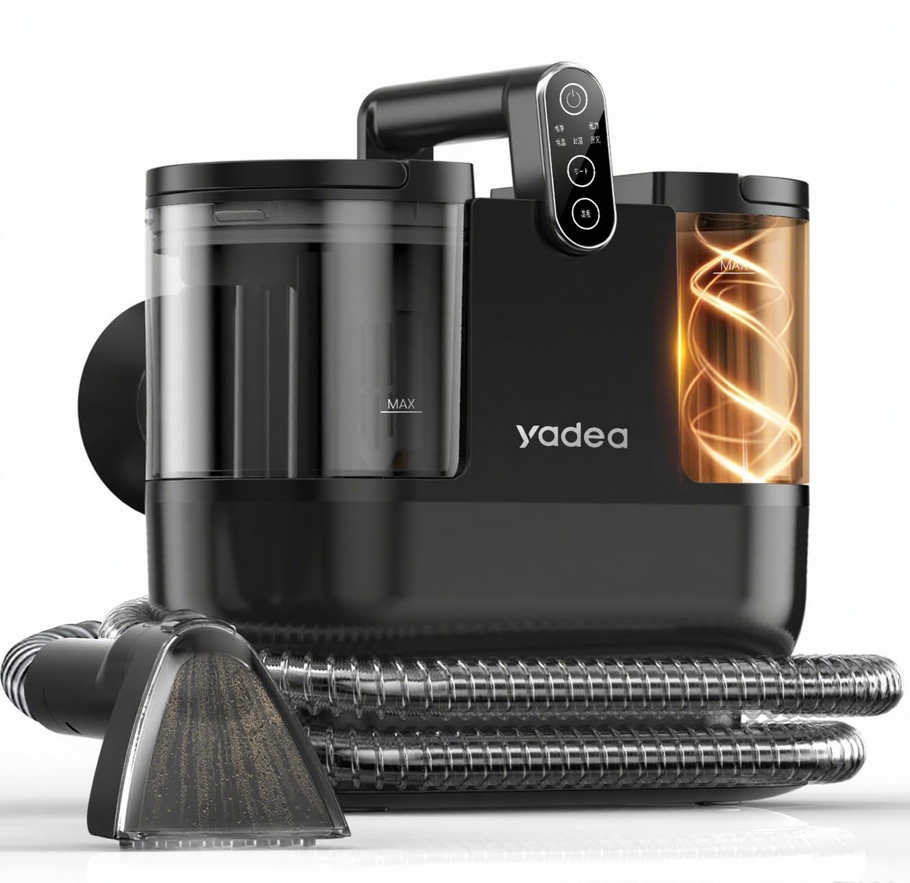 Amazon | 【100℃蒸気噴射×18000Pa吸引力】 Yadea R6 Steam カーペット